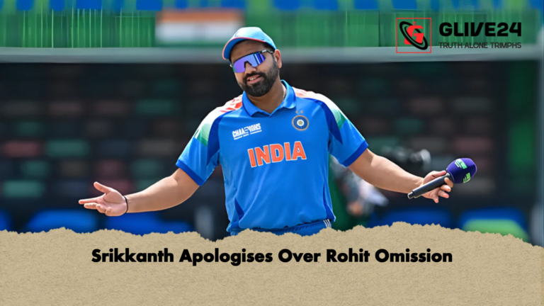 Srikkanth Apologises Over Rohit Omission Srikkanth Apologises Over Rohit Omission