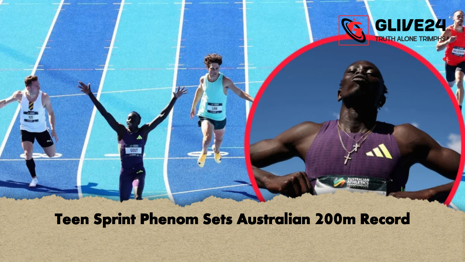 Teen Sprint Phenom Sets Australian 200m Record Teen Sprint Phenom Sets Australian 200m Record