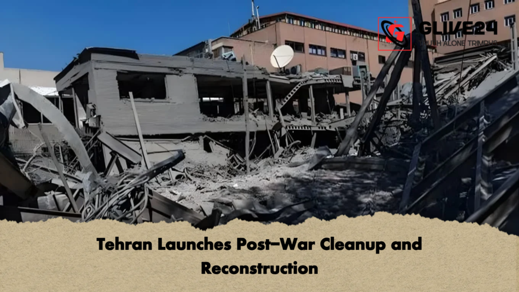 Tehran Launches Post War Cleanup and Reconstruction Tehran Launches Post-War Cleanup and Reconstruction