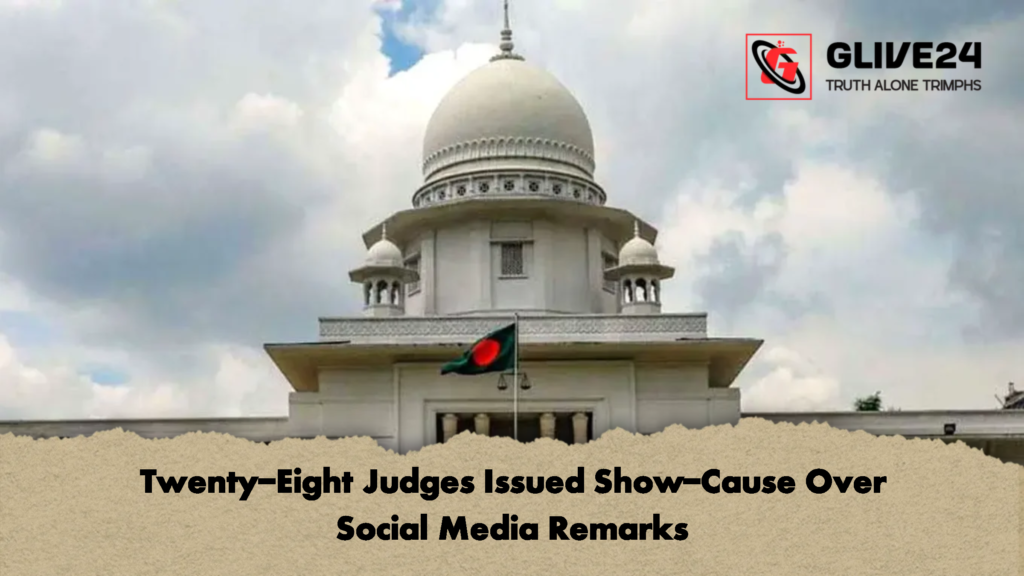 Twenty-Eight Judges Issued Show-Cause Over Social Media Remarks 2 Twenty Eight Judges Issued Show Cause Over Social Media Remarks Twenty-Eight Judges Issued Show-Cause Over Social Media Remarks