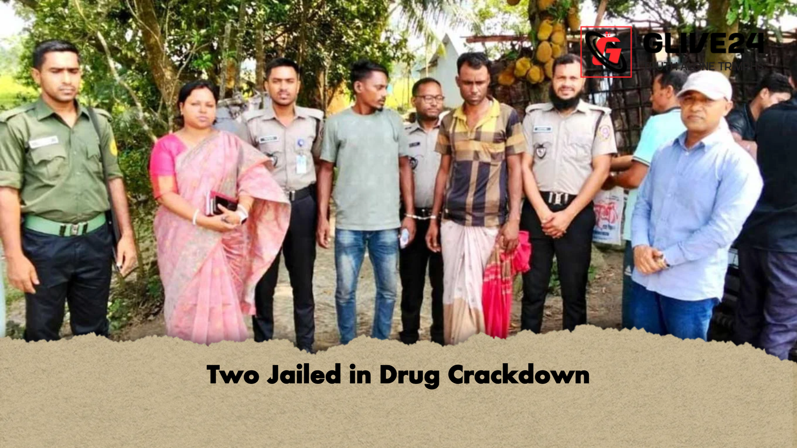 Two Jailed in Drug Crackdown Two Jailed in Drug Crackdown