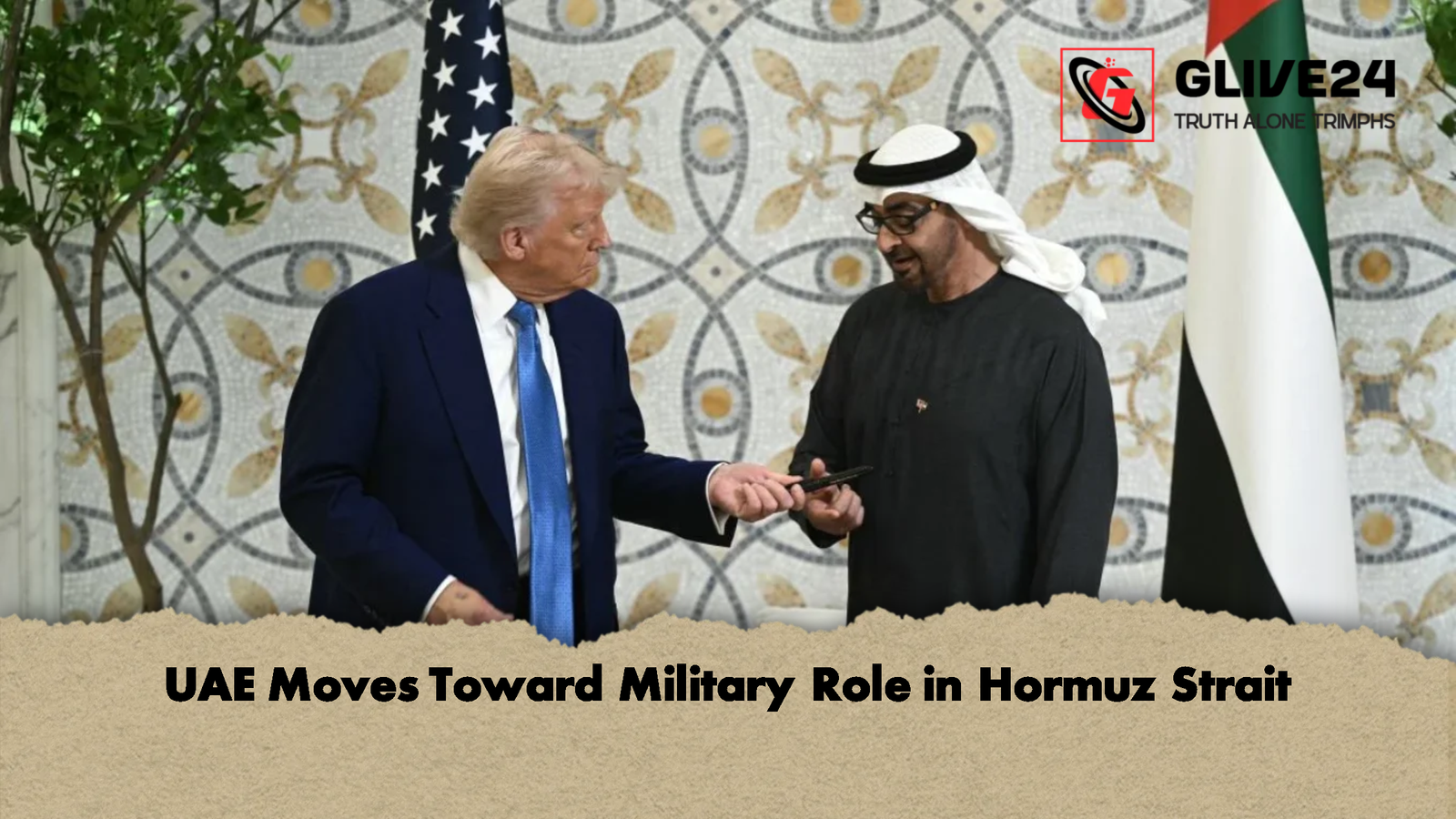 UAE Moves Toward Military Role in Hormuz Strait UAE Moves Toward Military Role in Hormuz Strait