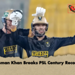 Usman Khan Breaks PSL Century Record Usman Khan Breaks PSL Century Record
