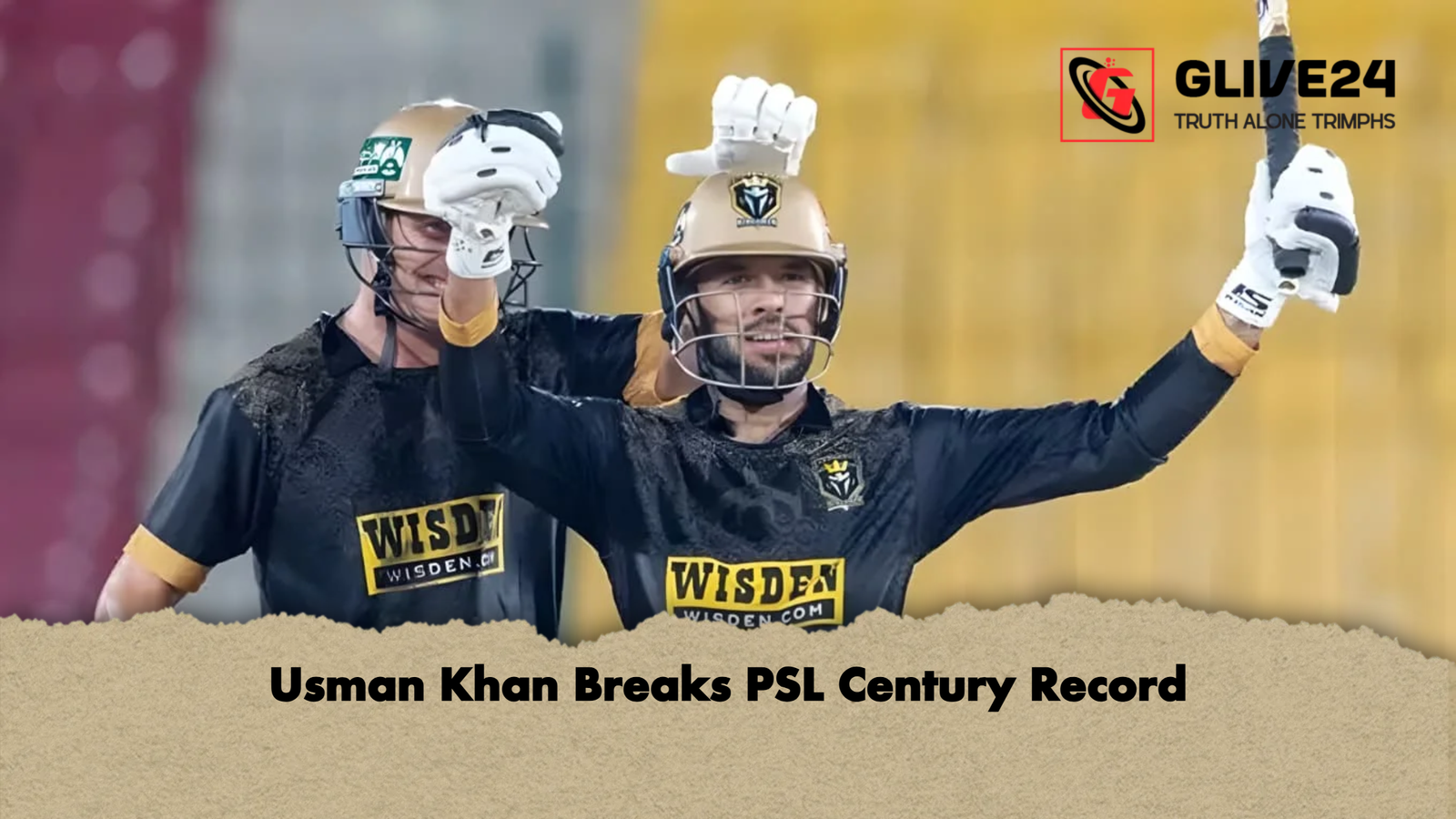 Usman Khan Breaks PSL Century Record Usman Khan Breaks PSL Century Record