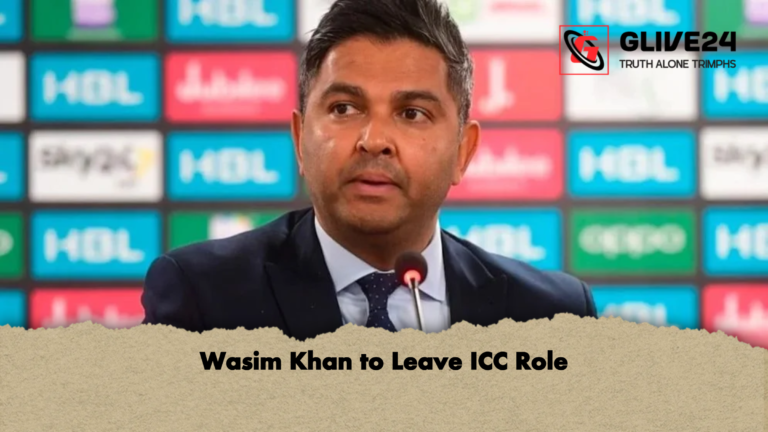 Wasim Khan to Leave ICC Role Wasim Khan to Leave ICC Role
