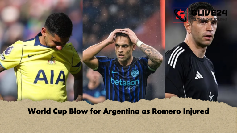 World Cup Blow for Argentina as Romero Injured World Cup Blow for Argentina as Romero Injured
