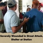 Youth Severely Wounded in Street Attack, Takes Shelter at Station
