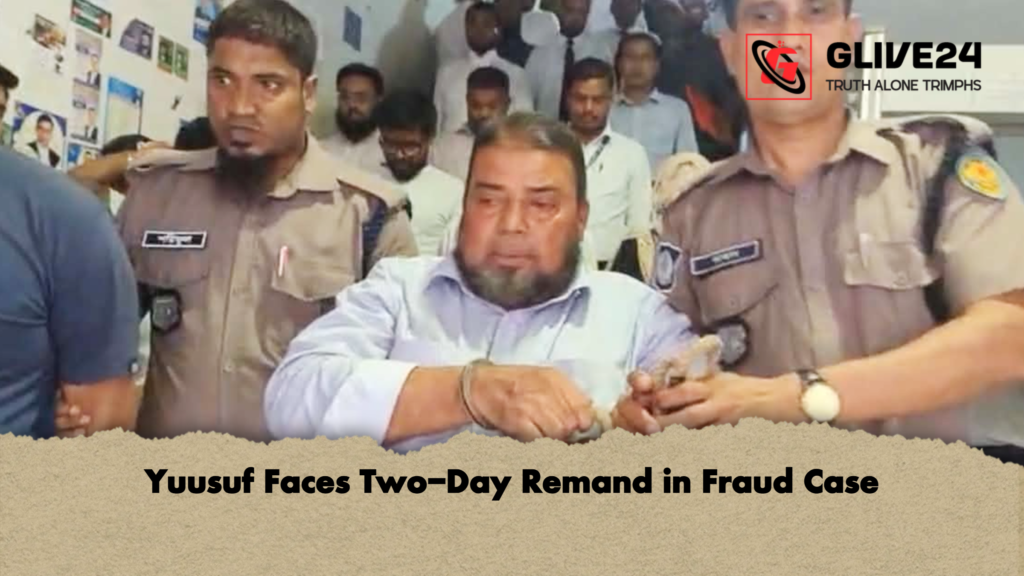 Yuusuf Faces Two-Day Remand in Fraud Case 3 Yuusuf Faces Two Day Remand in Fraud Case Yuusuf Faces Two-Day Remand in Fraud Case