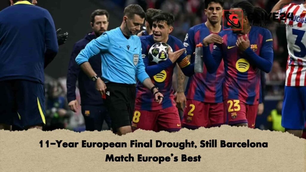 11-Year European Final Drought, Still Barcelona Match Europe’s Best