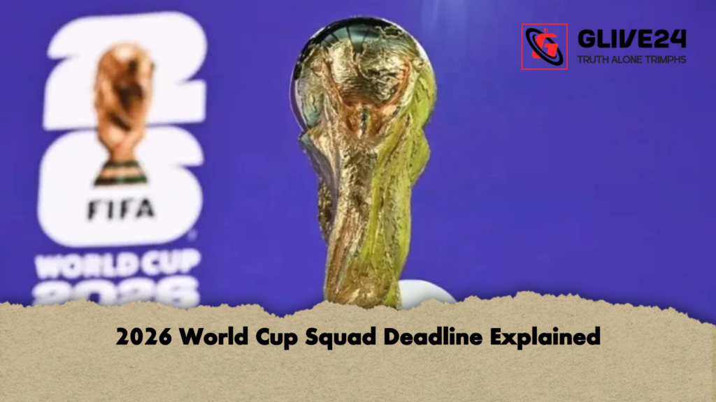 2026 World Cup Squad Deadline Explained 2026 World Cup Squad Deadline Explained