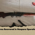 Arms Recovered in Noapara Operation Arms Recovered in Noapara Operation