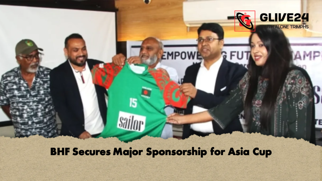 BHF Secures Major Sponsorship for Asia Cup BHF Secures Major Sponsorship for Asia Cup