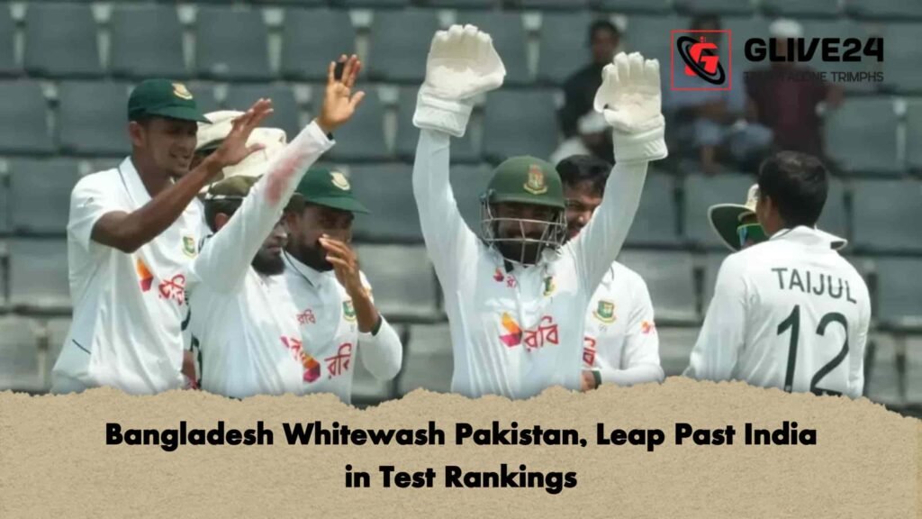 Bangladesh Whitewash Pakistan, Leap Past India in Test Rankings