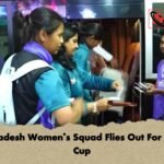 Bangladesh Women’s Squad Flies Out For World Cup