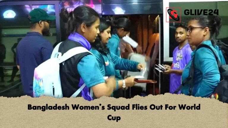 Bangladesh Women’s Squad Flies Out For World Cup