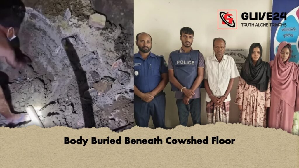 Body Buried Beneath Cowshed Floor Body Buried Beneath Cowshed Floor