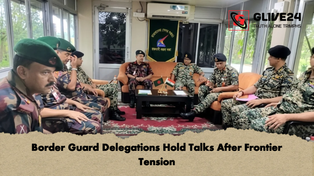 Border Guard Delegations Hold Talks After Frontier Tension 2 Border Guard Delegations Hold Talks After Frontier Tension