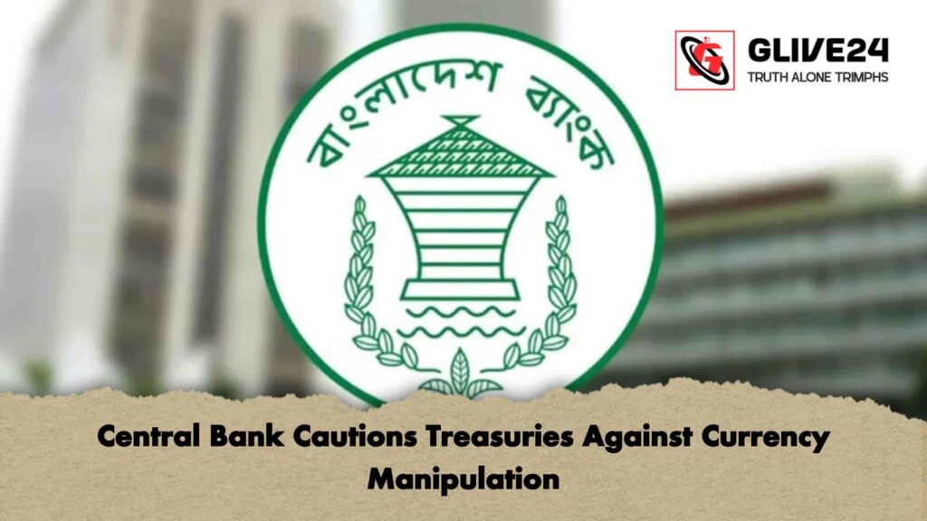 Central Bank Cautions Treasuries Against Currency Manipulation