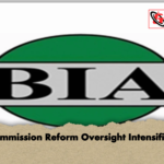 Commission Reform Oversight Intensified Commission Reform Oversight Intensified