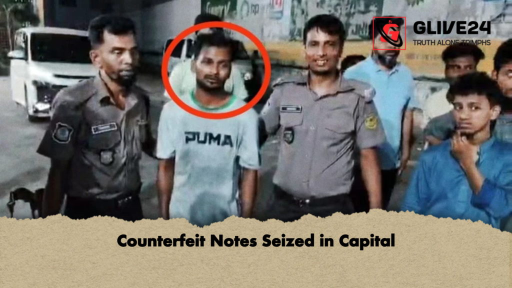 Counterfeit Notes Seized in Capital Counterfeit Notes Seized in Capital