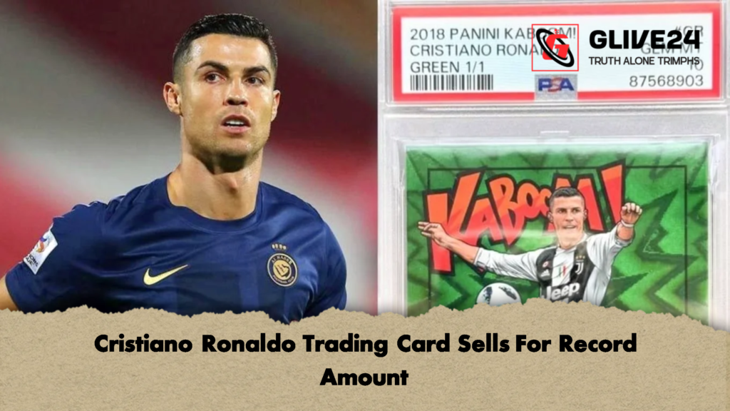 Cristiano Ronaldo Trading Card Sells For Record Amount 2 Cristiano Ronaldo Trading Card Sells For Record Amount