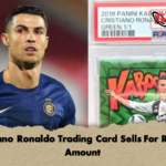 Cristiano Ronaldo Trading Card Sells For Record Amount 2 Cristiano Ronaldo Trading Card Sells For Record Amount
