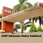 DUET Admission Notice Published 1 DUET Admission Notice Published