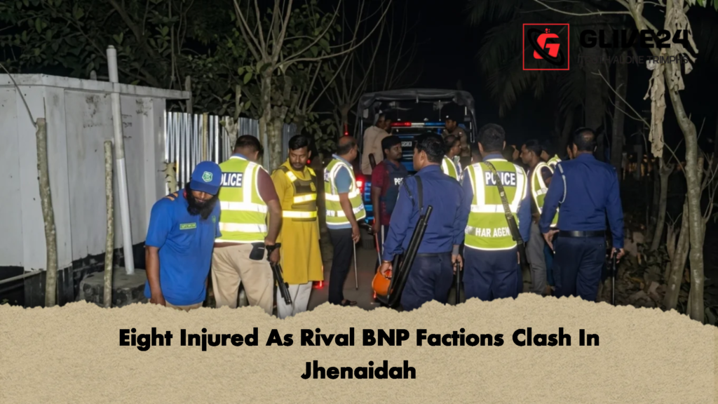Eight Injured As Rival BNP Factions Clash In Jhenaidah 2 Eight Injured As Rival BNP Factions Clash In Jhenaidah