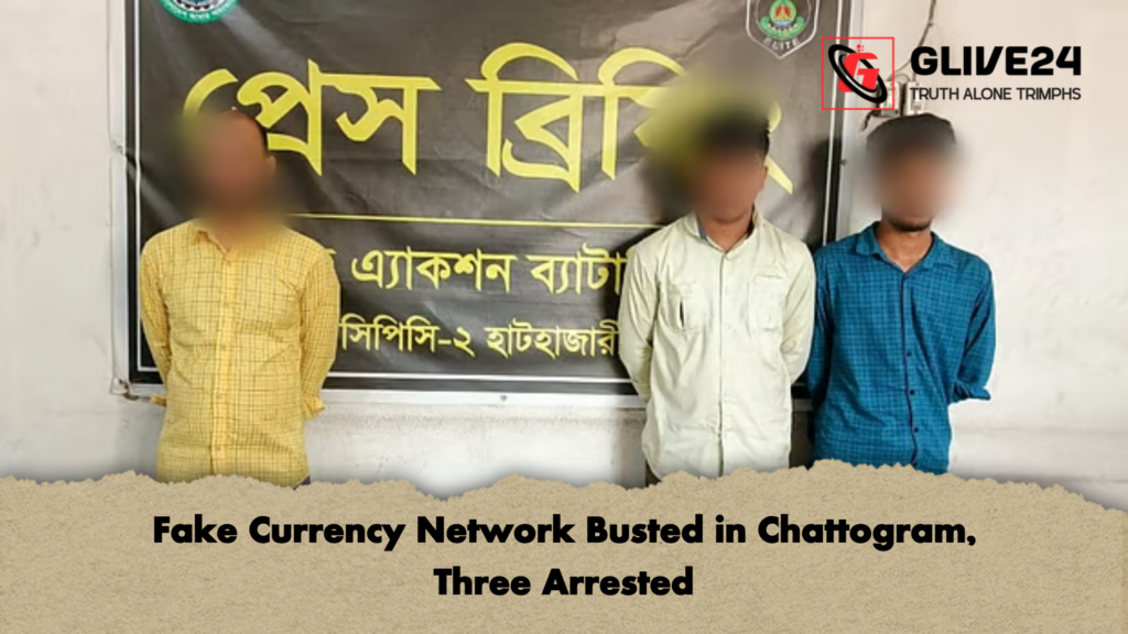 Fake Currency Network Busted in Chattogram Three Arrested Fake Currency Network Busted in Chattogram, Three Arrested