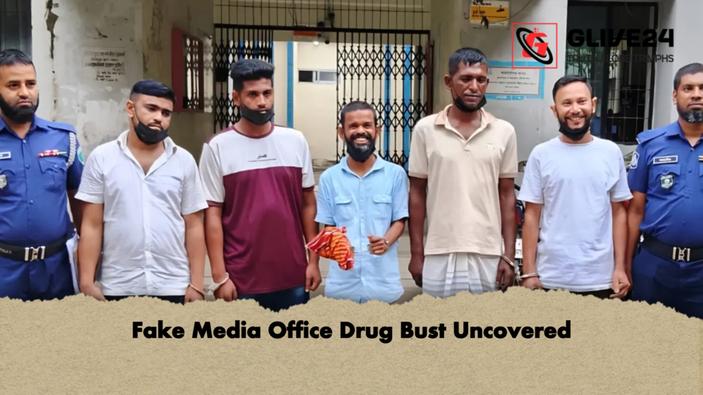 Fake Media Office Drug Bust Uncovered Fake Media Office Drug Bust Uncovered