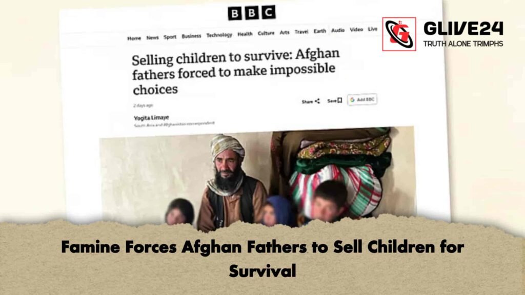 Famine Forces Afghan Fathers to Sell Children for Survival