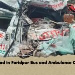Five Dead in Faridpur Bus and Ambulance Collision Five Dead in Faridpur Bus and Ambulance Collision