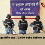 Foreign Rifle and 70000 Yaba Tablets Seized Foreign Rifle and 70,000 Yaba Tablets Seized