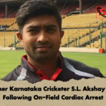 Former Karnataka Cricketer S.L. Akshay Dies Following On Field Cardiac Arrest Former Karnataka Cricketer S.L. Akshay Dies Following On-Field Cardiac Arrest