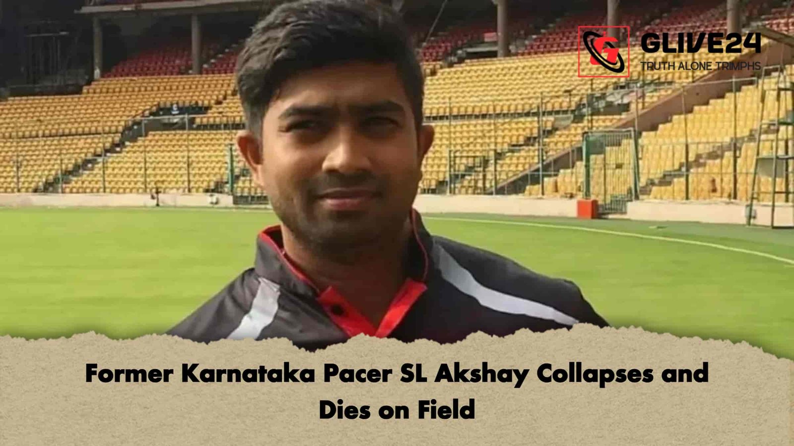 Former Karnataka Pacer SL Akshay Collapses and Dies on Field