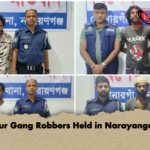 Four Gang Robbers Held in Narayanganj Four Gang Robbers Held in Narayanganj