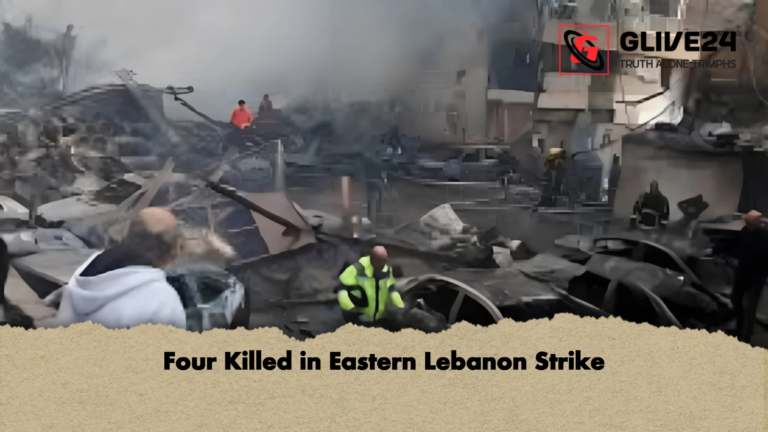 Four Killed in Eastern Lebanon Strike Four Killed in Eastern Lebanon Strike