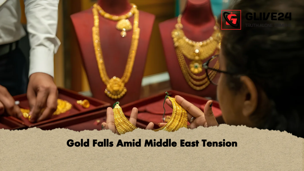 Gold Falls Amid Middle East Tension Gold Falls Amid Middle East Tension