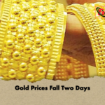 Gold Prices Fall Two Days Gold Prices Fall Two Days