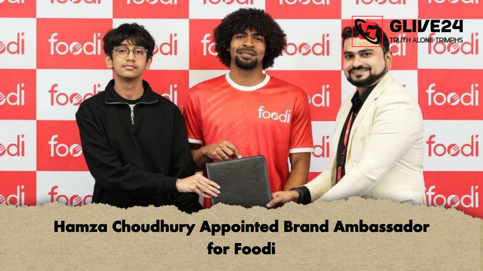 Hamza Choudhury Appointed Brand Ambassador for Foodi Hamza Choudhury Appointed Brand Ambassador for Foodi