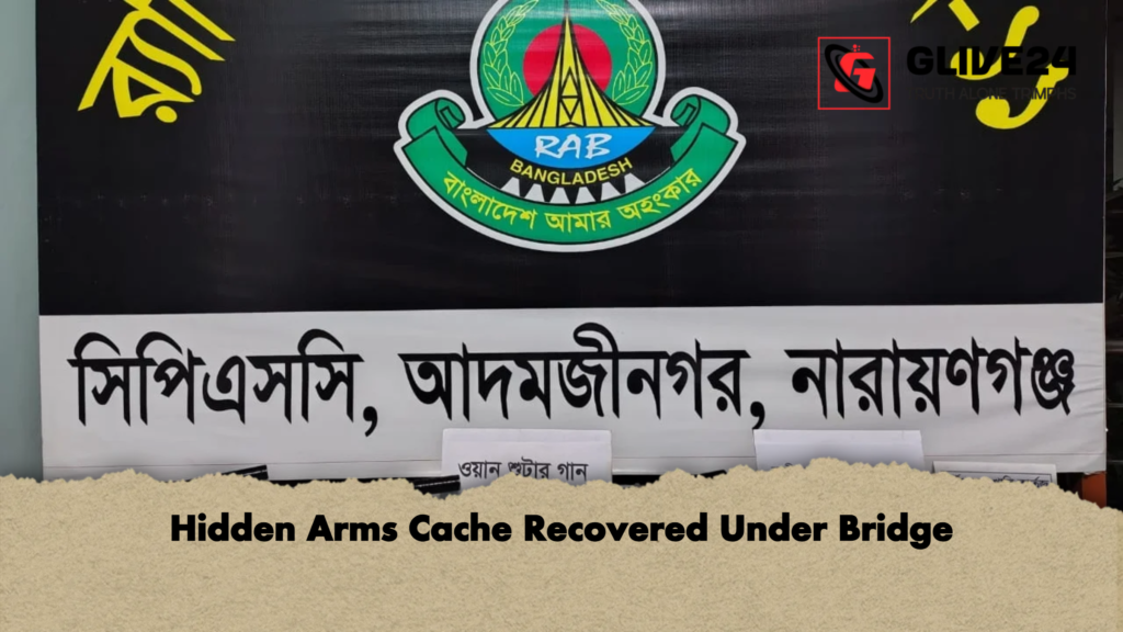 Hidden Arms Cache Recovered Under Bridge 2 Hidden Arms Cache Recovered Under Bridge