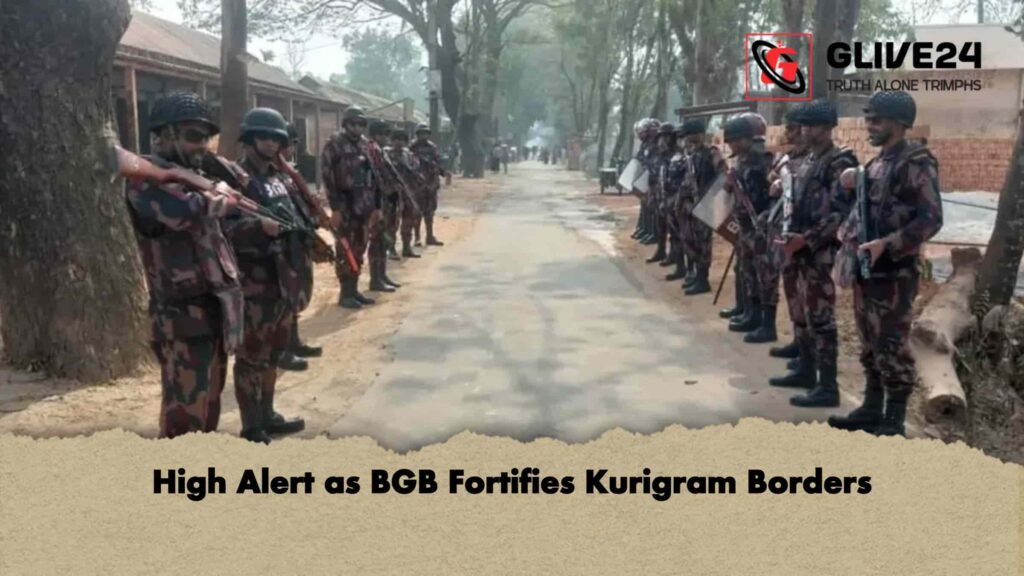 High Alert as BGB Fortifies Kurigram Borders