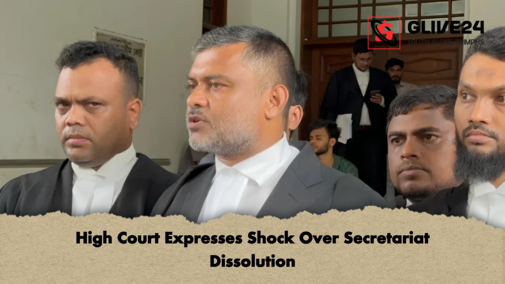 High Court Expresses Shock Over Secretariat Dissolution High Court Expresses Shock Over Secretariat Dissolution
