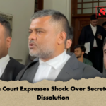 High Court Expresses Shock Over Secretariat Dissolution High Court Expresses Shock Over Secretariat Dissolution