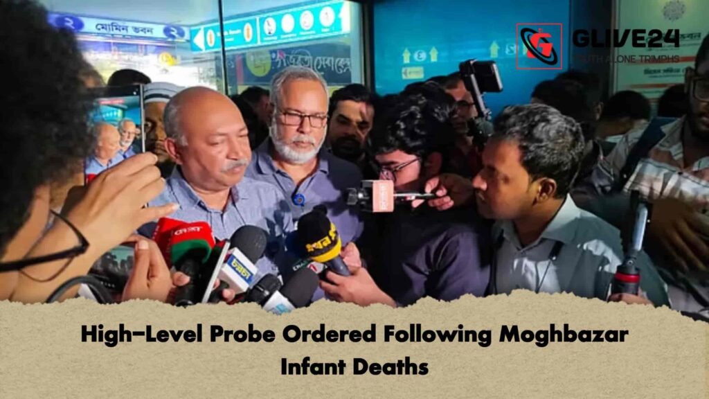 High-Level Probe Ordered Following Moghbazar Infant Deaths 2 High-Level Probe Ordered Following Moghbazar Infant Deaths