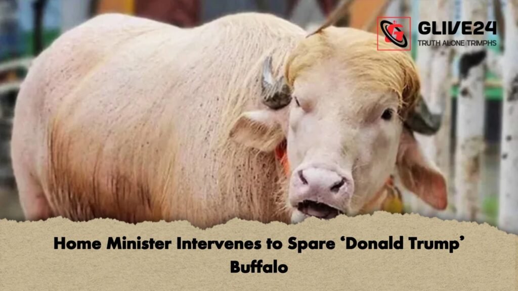 Home Minister Intervenes to Spare Donald Trump Buffalo Home Minister Intervenes to Spare 'Donald Trump' Buffalo
