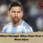 Inter Miami Manager Allays Fears Over Lionel Messi Injury Inter Miami Manager Allays Fears Over Lionel Messi Injury