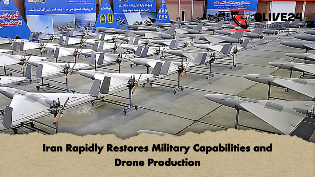Iran Rapidly Restores Military Capabilities and Drone Production 3 Iran Rapidly Restores Military Capabilities and Drone Production Iran Rapidly Restores Military Capabilities and Drone Production