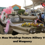 Iranian Mass Weddings Feature Military Vehicles and Weaponry 1 Iranian Mass Weddings Feature Military Vehicles and Weaponry