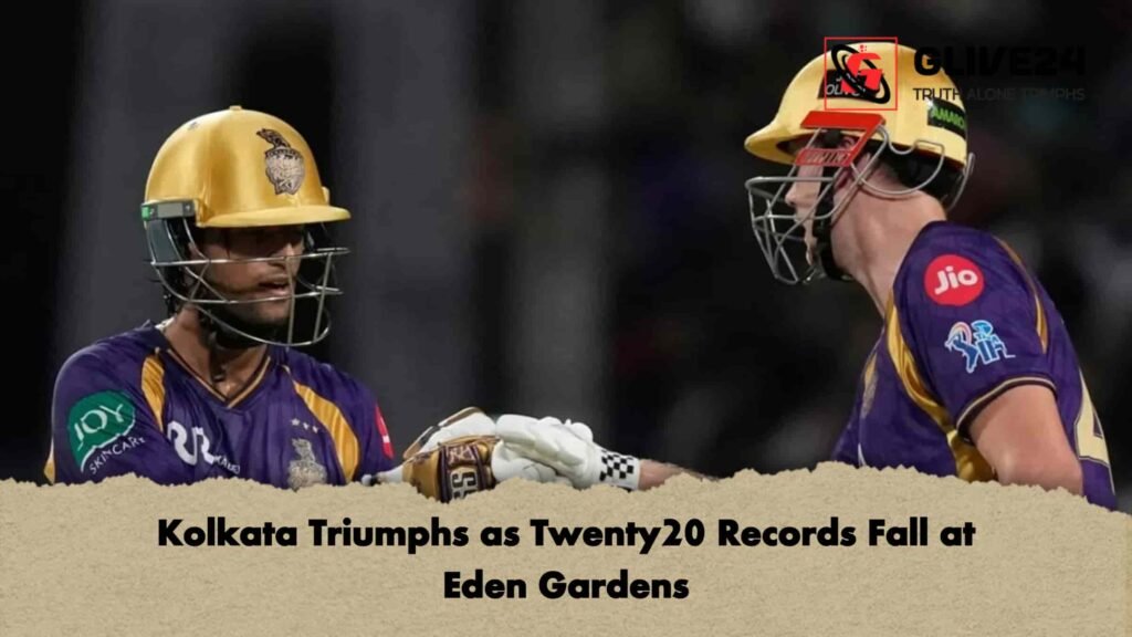 Kolkata Triumphs as Twenty20 Records Fall at Eden Gardens